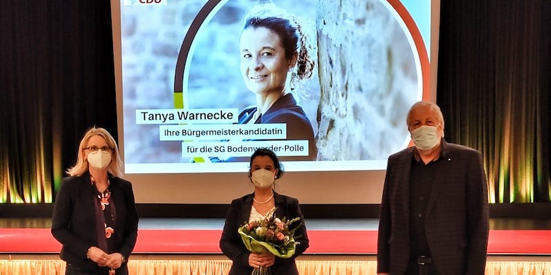 Tanya Warnecke ist offizielle Bürgermeisterkandidatin der Samtgemeinde Union